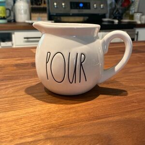 Rae Dunn “POUR” creamer pitcher